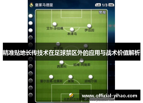 精准贴地长传技术在足球禁区外的应用与战术价值解析