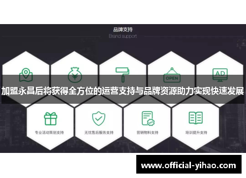 加盟永昌后将获得全方位的运营支持与品牌资源助力实现快速发展